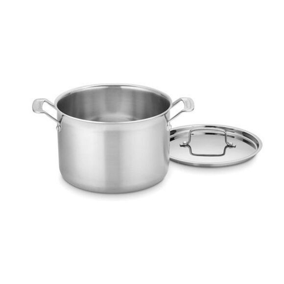 Cuisinart Kitchen Pro Induction Stainless 5 3/4QT Soup Pot w/Lid - Picture 3 of 8
